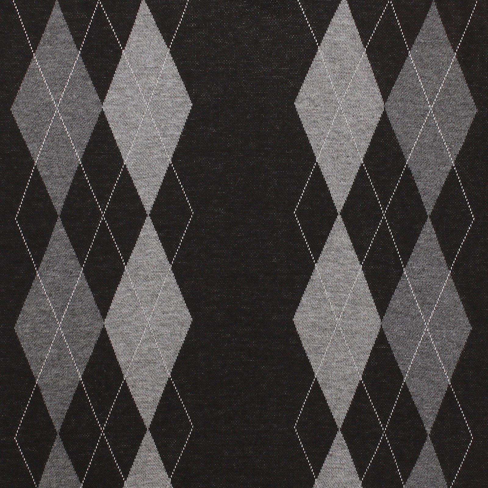 Argyle Ballantrae Jumper V Neck Black