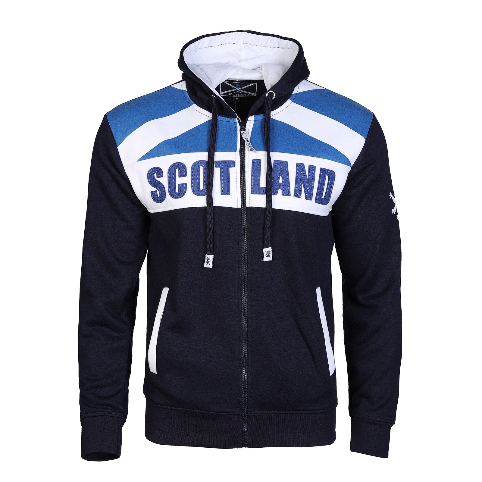 Adults Montana Scotland Hooded Zip Top