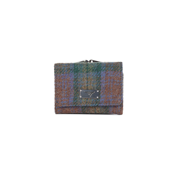 Unst Clasp Purse With Card Section Skye Tartan
