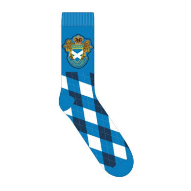 Mens Socks Scotland Check