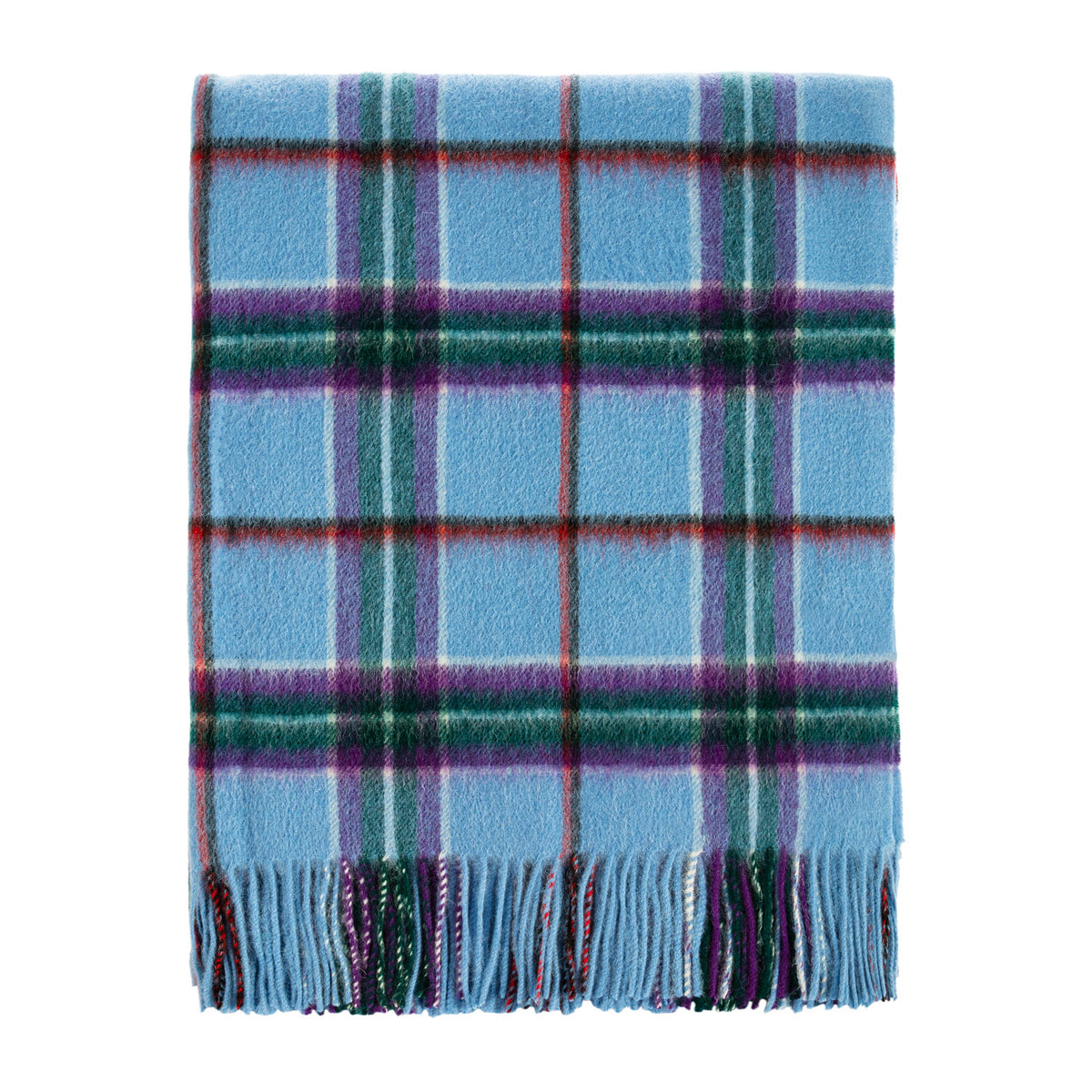 100% Pure Lambswool Blanket Throw – Luxury Soft Warm Wool Blanket - Home Décor - WORLD PEACE TARTAN