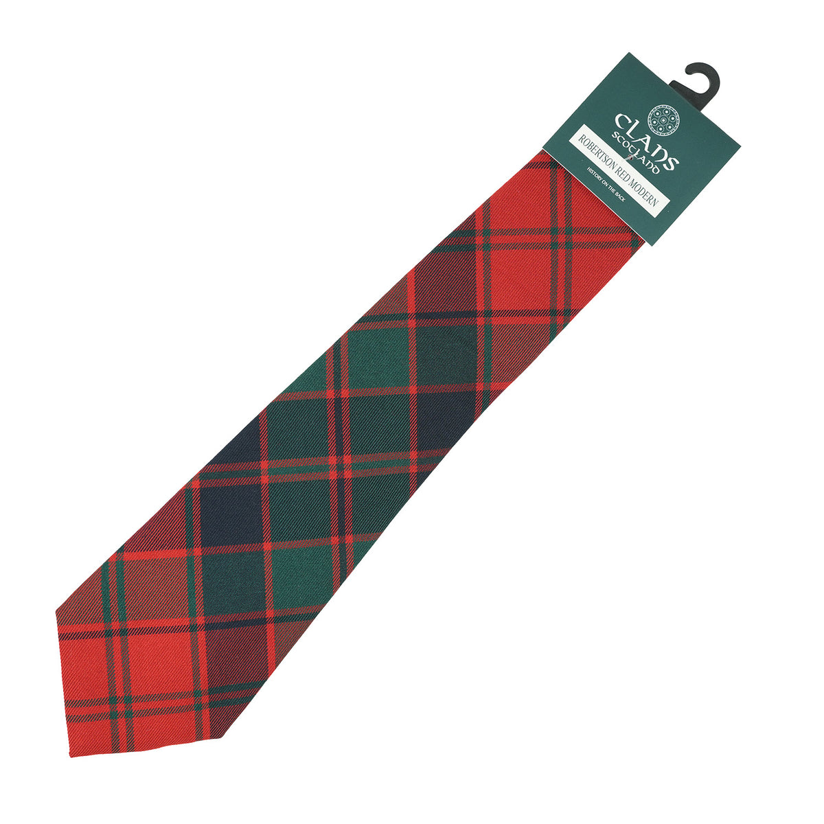 Traditional Scottish Clan Tartan Tie – Traditional Plaid Necktie - ROBERTSON RED
