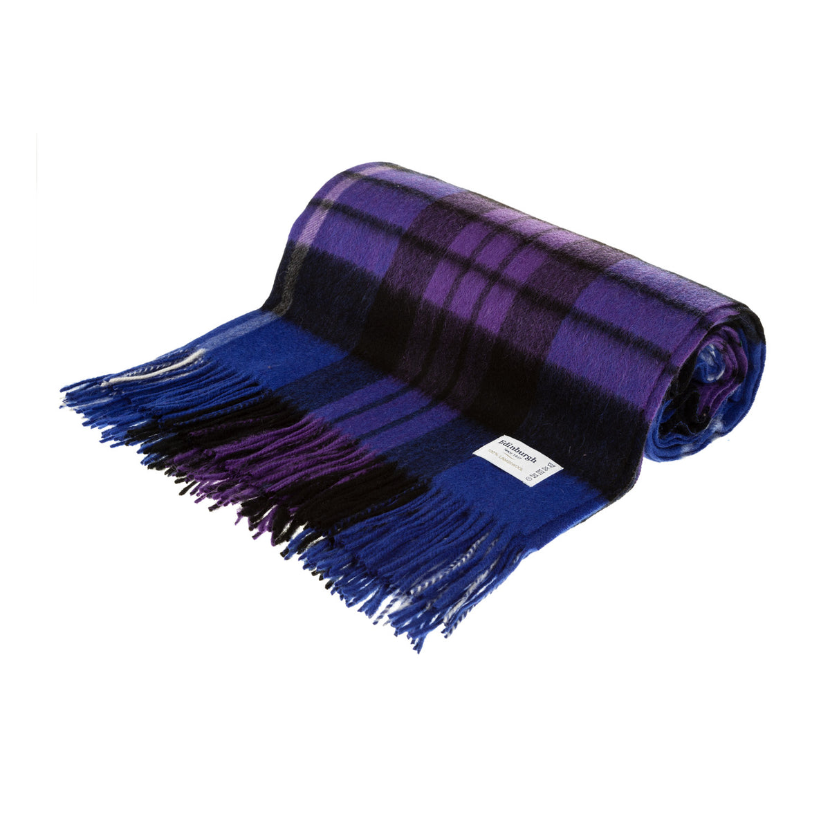 100% Pure Lambswool Blanket Throw – Luxury Soft Warm Wool Blanket - Home Décor - HERITAGE OF SCOTLAND