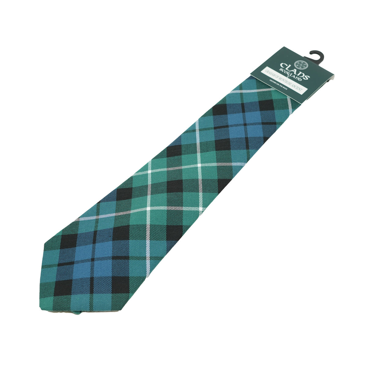 Traditional Scottish Clan Tartan Tie – Traditional Plaid Necktie - GRAHAM OF MONTROSE ANCIENT