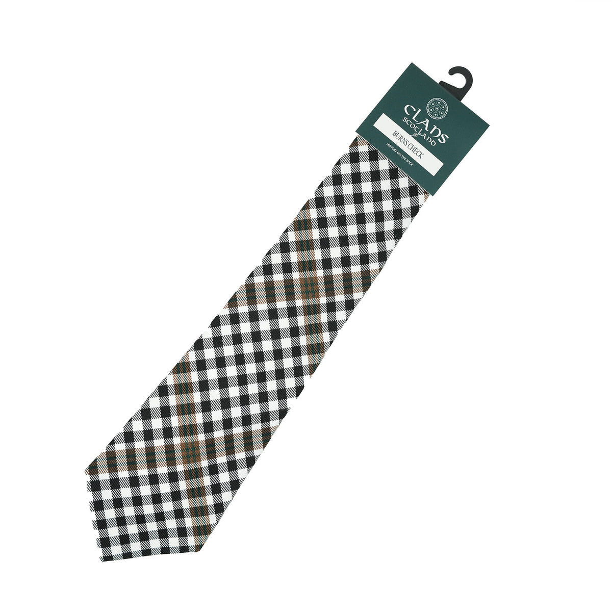Traditional Scottish Clan Tartan Tie – Traditional Plaid Necktie - BURNS CHECK
