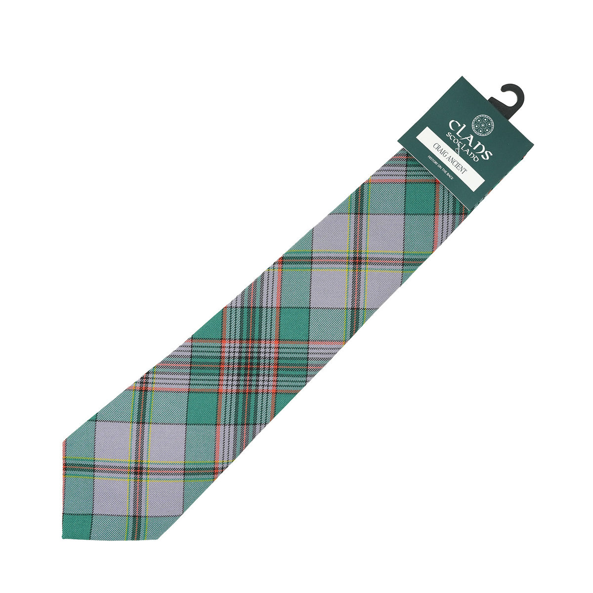 Traditional Scottish Clan Tartan Tie – Traditional Plaid Necktie - CRAIG ANCIENT