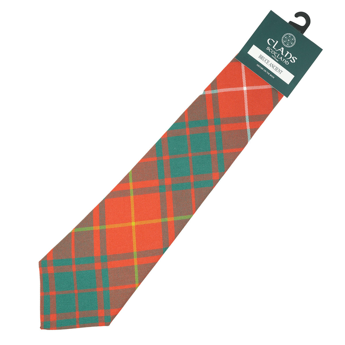 Traditional Scottish Clan Tartan Tie – Traditional Plaid Necktie - BRUCE ANCIENT