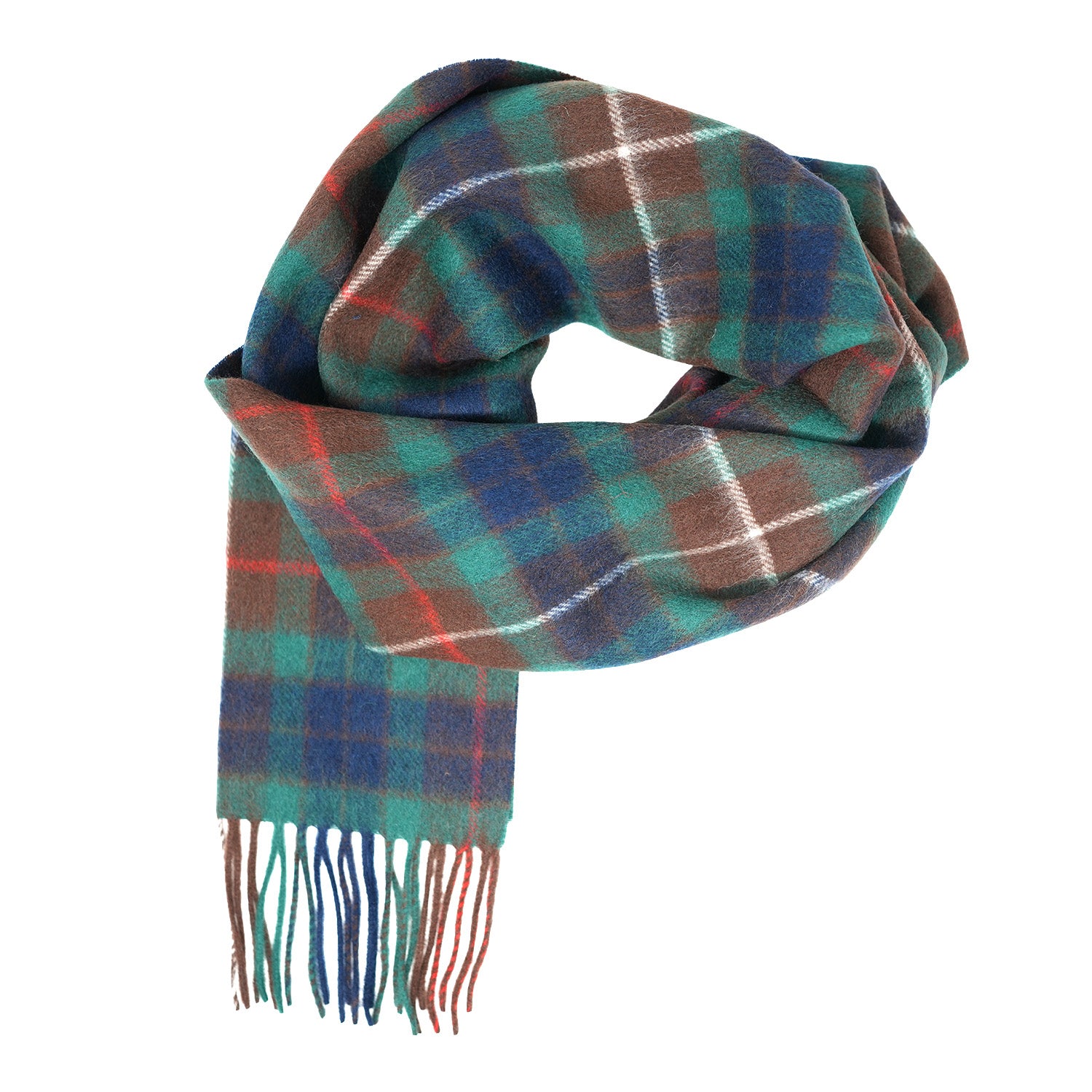 Tartan of Scotland 100% Pure New Wool Clan Scarf - Fraser