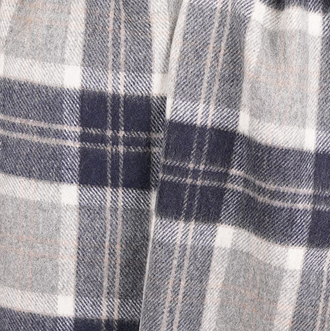 Tartan Weaving Mill 100% Pure Cashmere Scarf – Made in Scotland - Bannockbane Silver