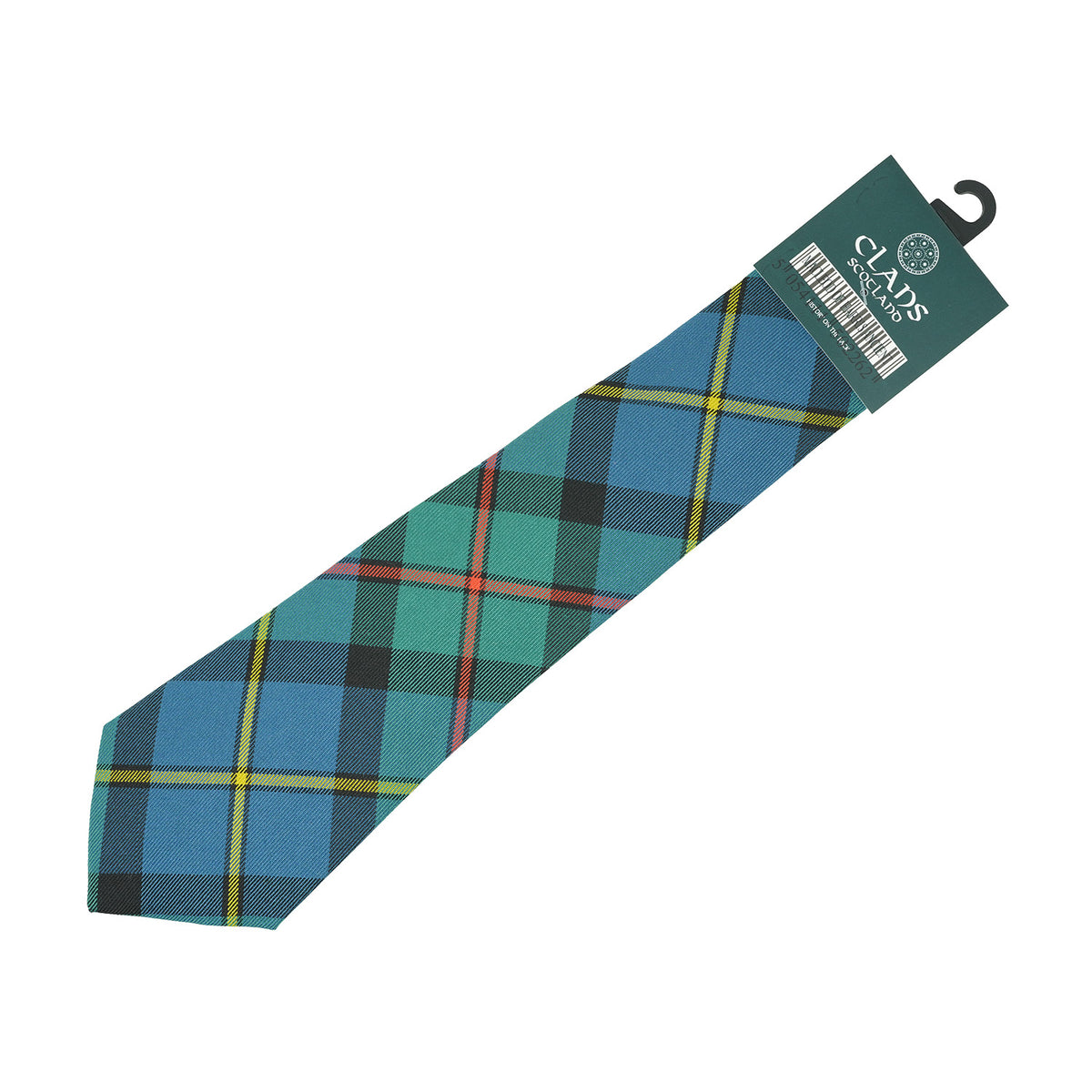 Traditional Scottish Clan Tartan Tie – Traditional Plaid Necktie - MACLEOD OF HARRIS ANCIENT
