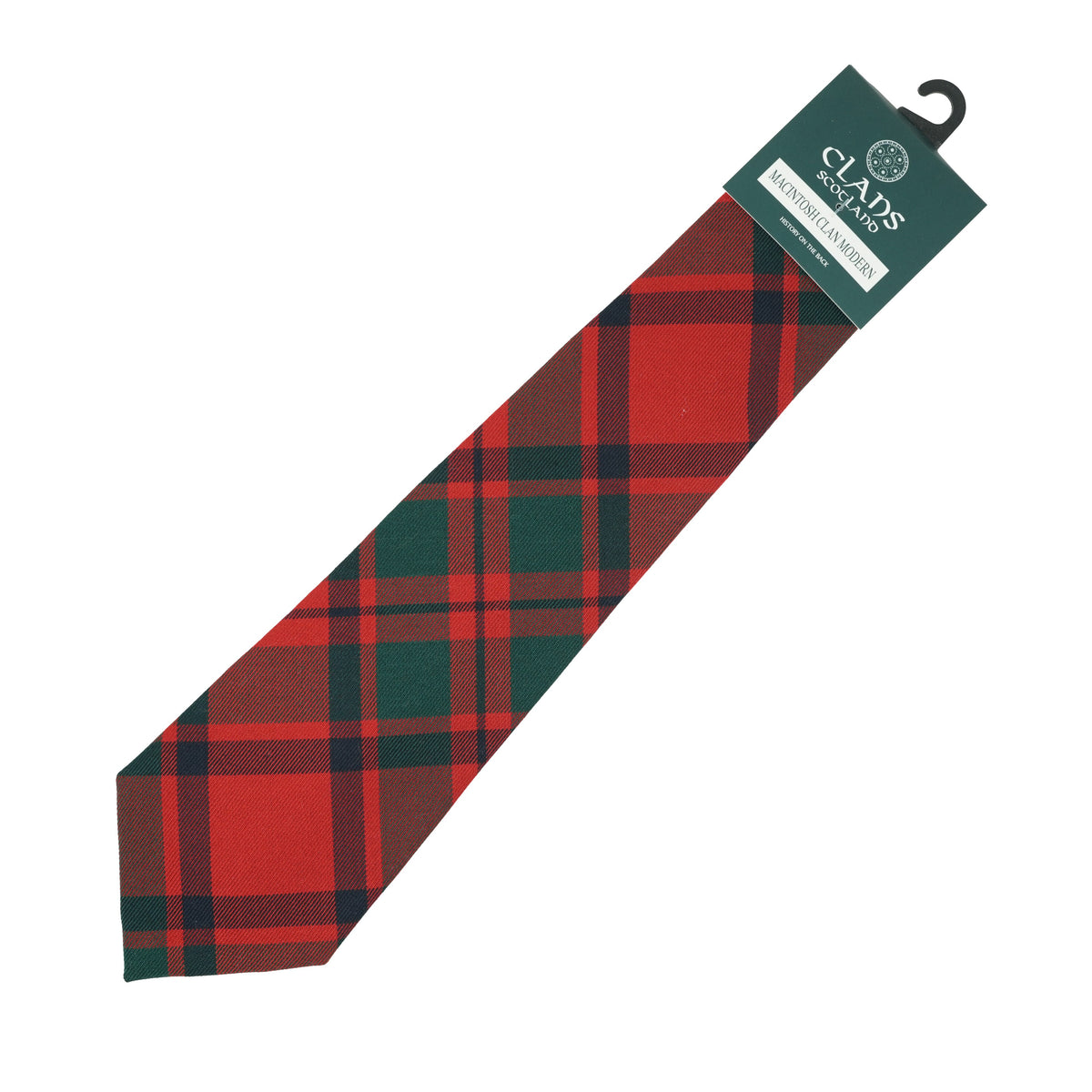 Traditional Scottish Clan Tartan Tie – Traditional Plaid Necktie - MACINTOSH CLAN