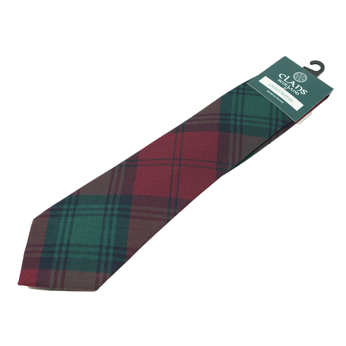 Traditional Scottish Clan Tartan Tie – Traditional Plaid Necktie - LINDSAY