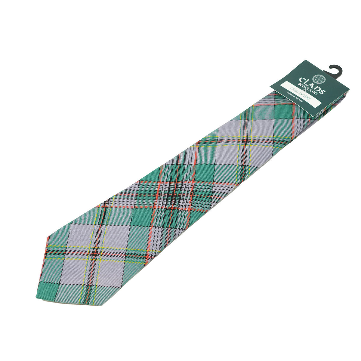 Traditional Scottish Clan Tartan Tie – Traditional Plaid Necktie - CRAIG ANCIENT