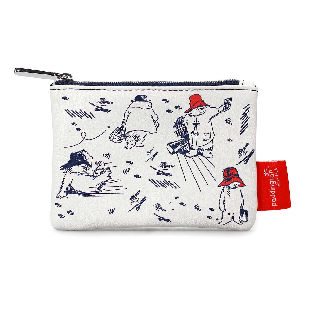 Paddington Bear Classic Sketch PU Coin Purse – 13cm