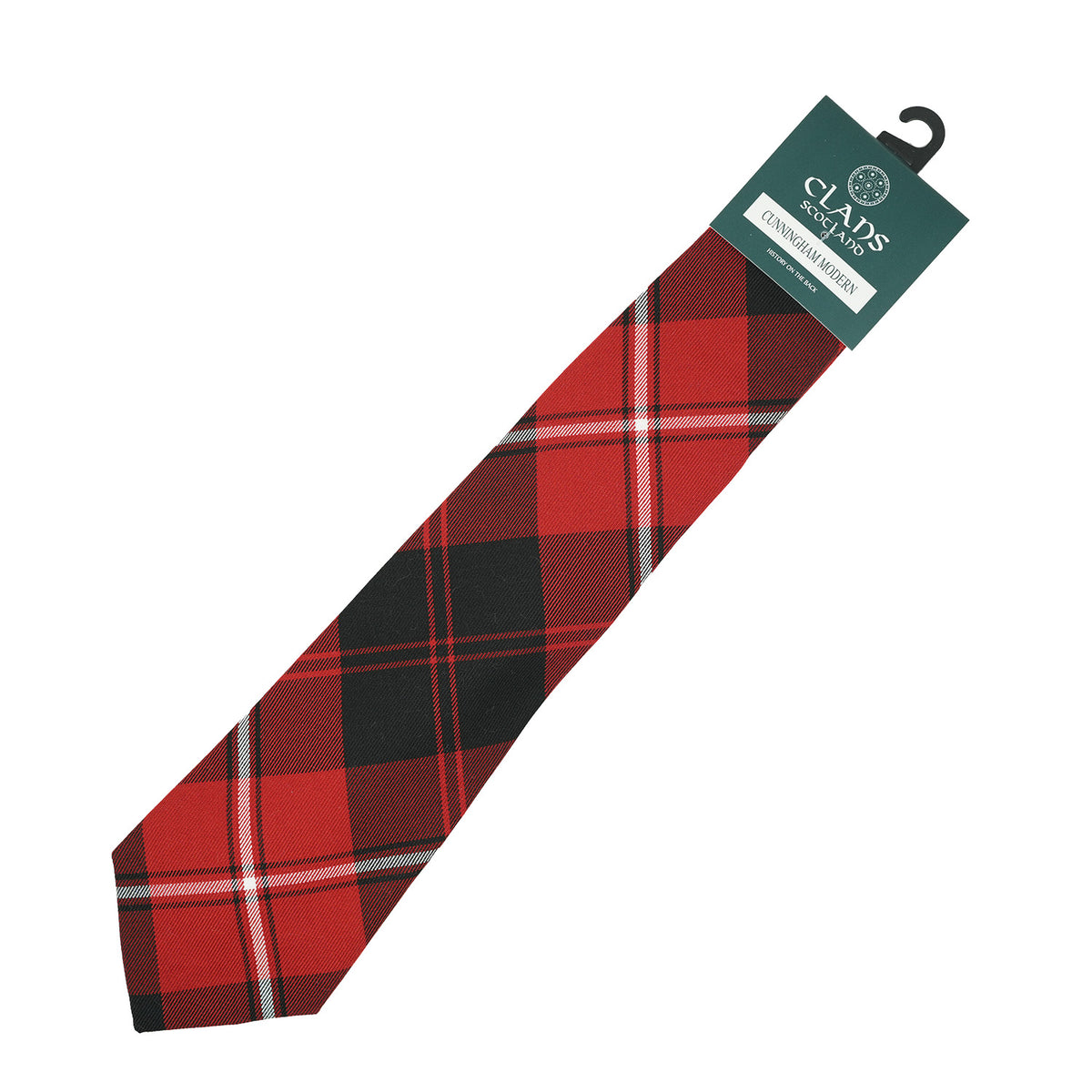 Traditional Scottish Clan Tartan Tie – Traditional Plaid Necktie - CUNNINGHAM