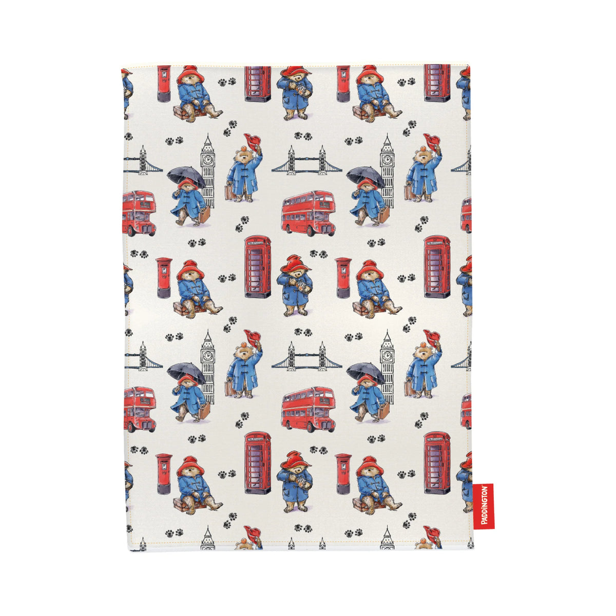 Paddington Bear London Recycled Cotton Tea Towel – 65 × 45cm