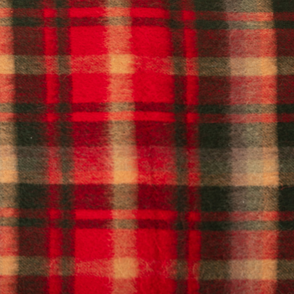 100% Pure Lambswool Blanket Throw – Luxury Soft Warm Wool Blanket - Home Décor - DARK MAPLE