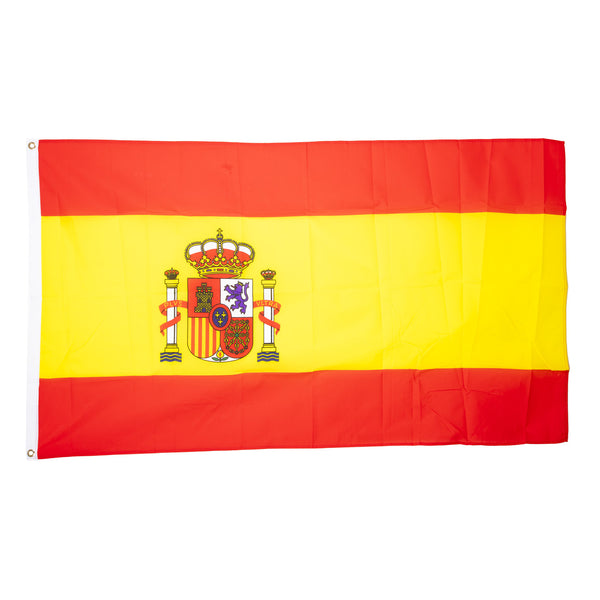 5X3 Flag Spain With Crest