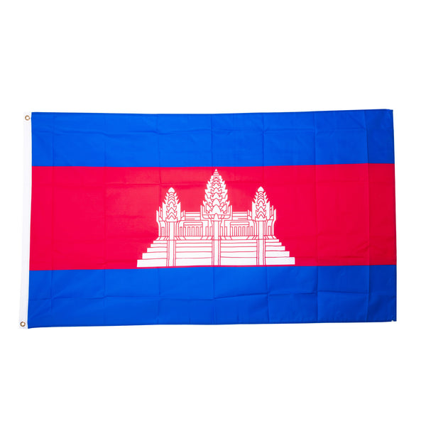 5X3 Flag Cambodia