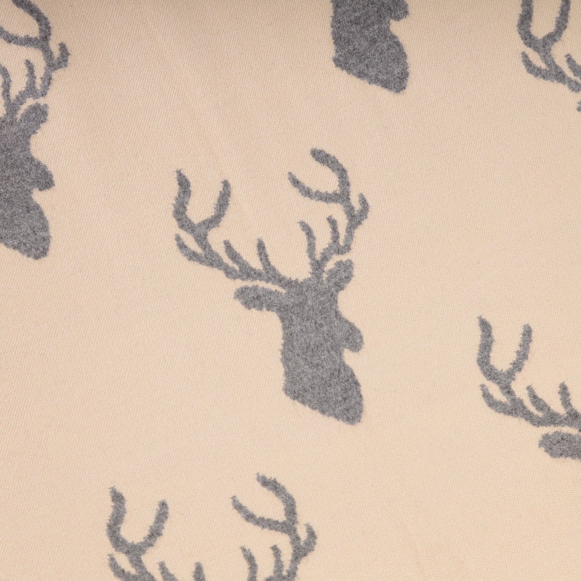 New Stag Super Soft Stole Cream/Light Grey