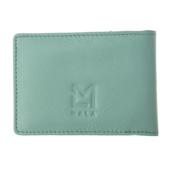 Moonflower Id And Card Holder Turquoise