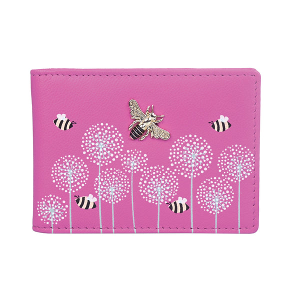 Moonflower Id And Card Holder Pink