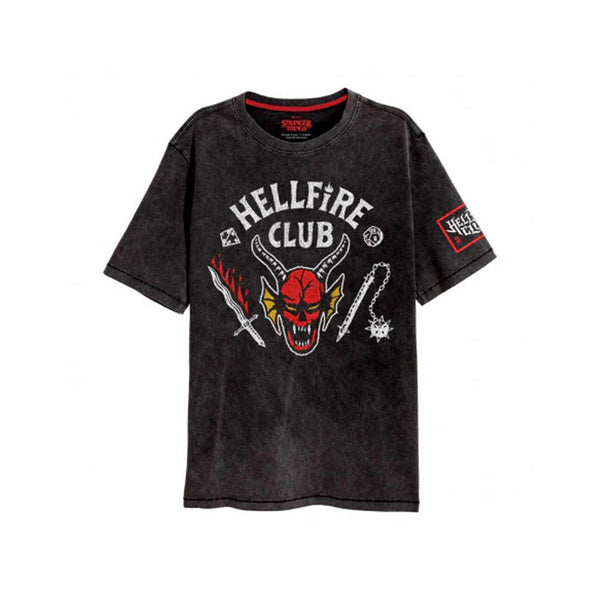 Stranger Things - Hellfire Crest T/Shirt