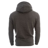 Scotland Zipped Hooded Sweatshirt Charcoal/Maroon