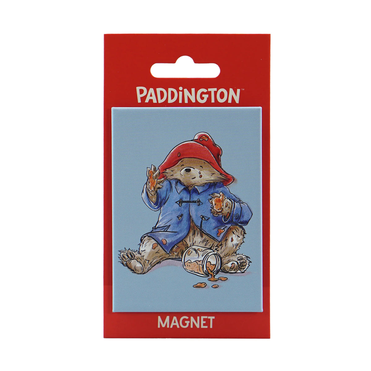 Paddington Bear Marmalade Metal Fridge Magnet