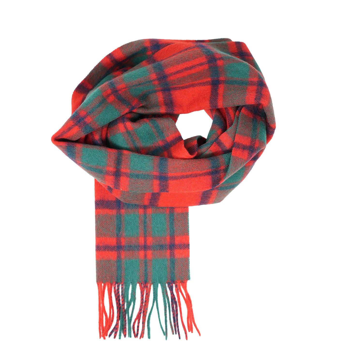 Tartan of Scotland 100% Pure New Wool Clan Scarf - MacIntosh