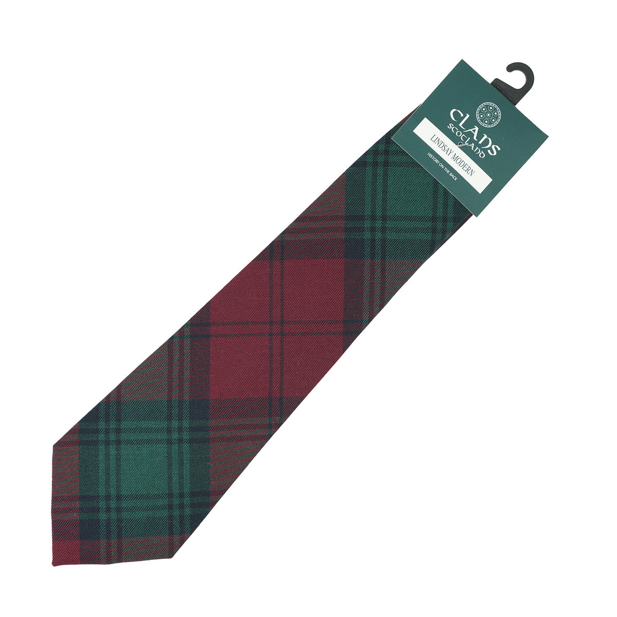 Traditional Scottish Clan Tartan Tie – Traditional Plaid Necktie - LINDSAY