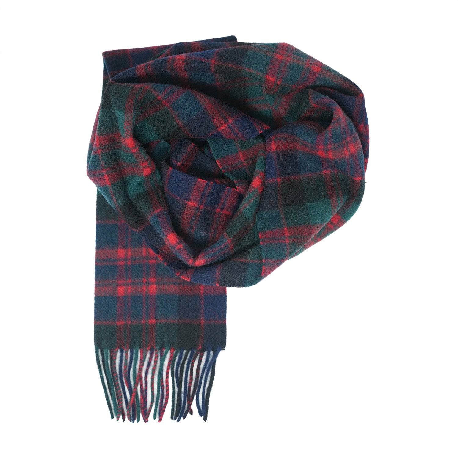 Tartan of Scotland 100% Pure New Wool Clan Scarf - MacDonald Clan
