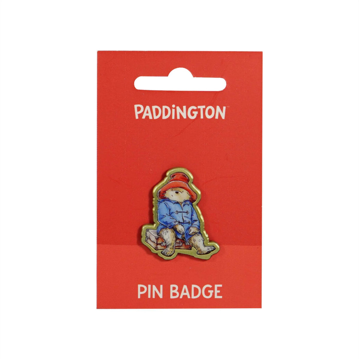 Classic Paddington Bear Full-Length Enamel Pin Badge