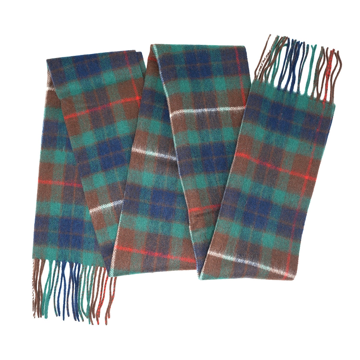 Tartan of Scotland 100% Pure New Wool Clan Scarf - Fraser