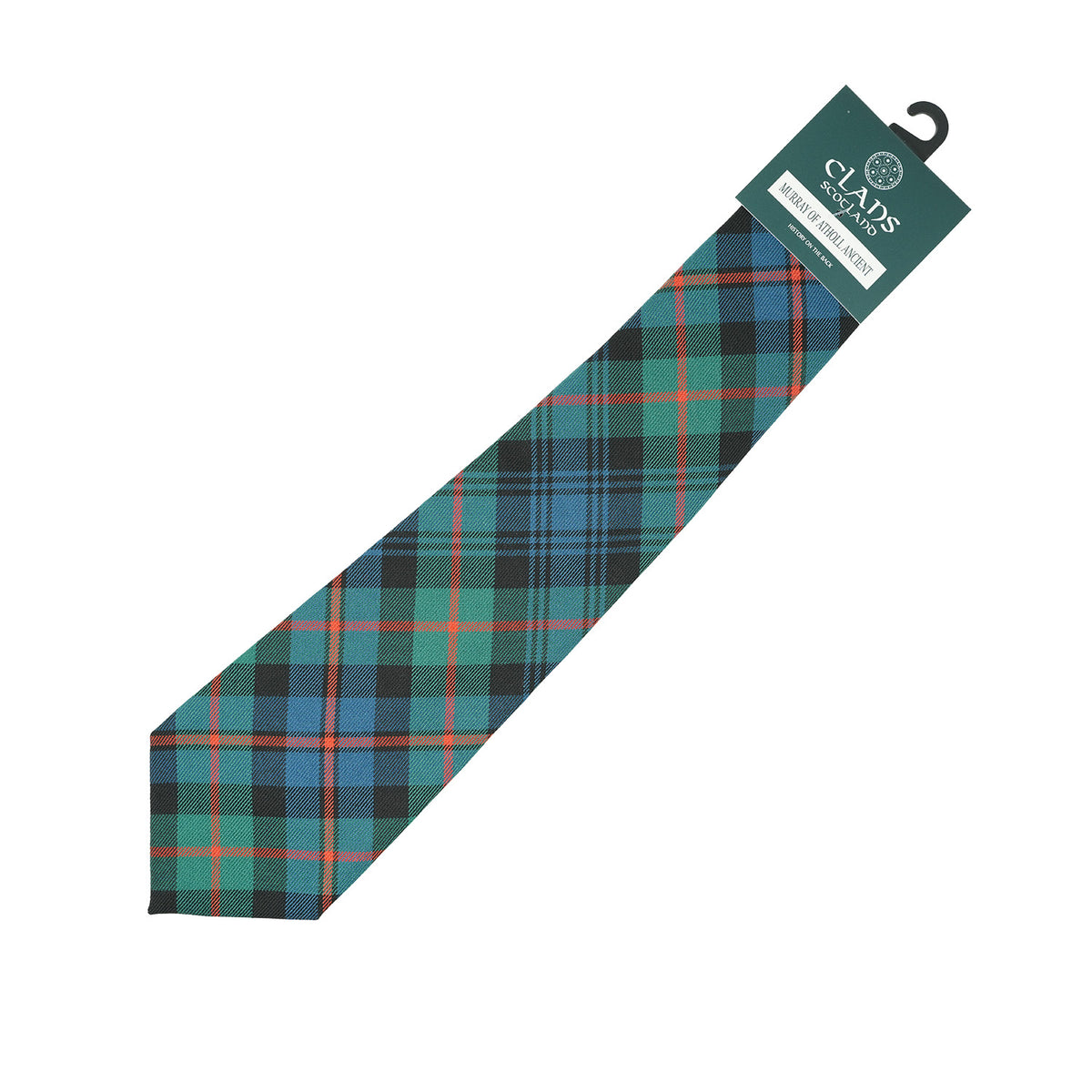 Traditional Scottish Clan Tartan Tie – Traditional Plaid Necktie - MURRAY OF ATHOLL ANCIENT