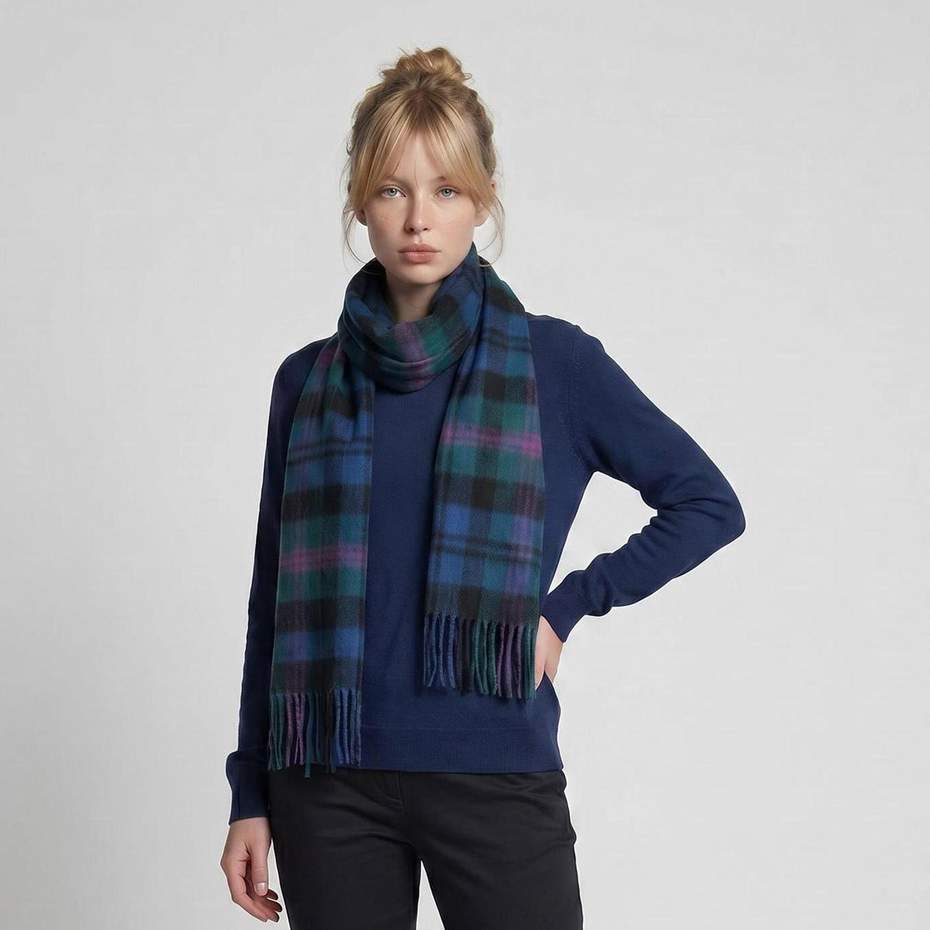 Tartan of Scotland 100% Pure New Wool Clan Scarf - Baird