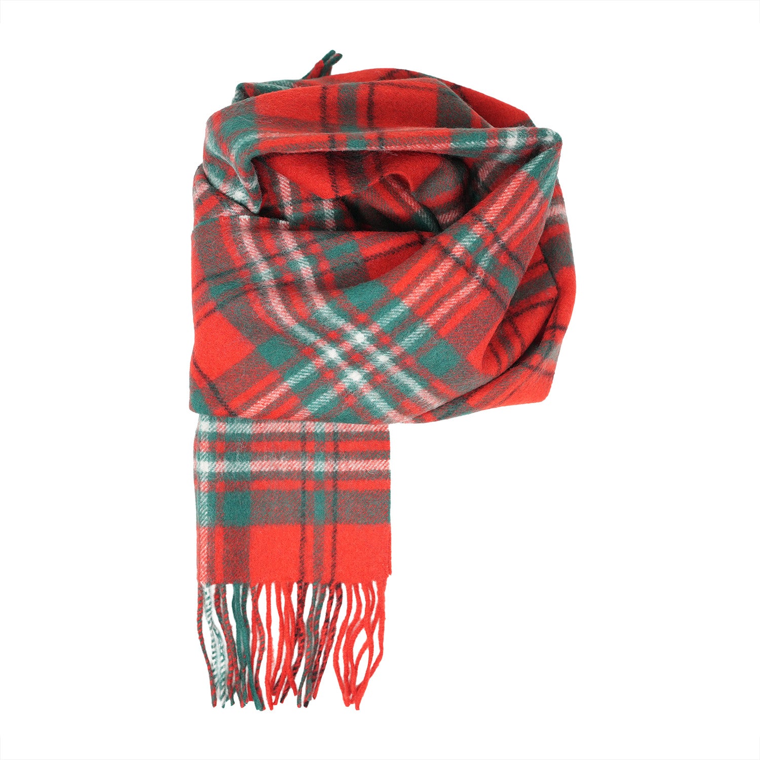 Tartan of Scotland 100% Pure New Wool Clan Scarf - Scott Red