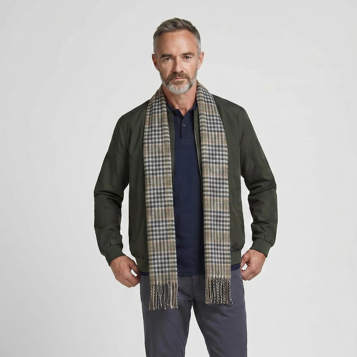 Tartan of Scotland 100% Pure New Wool Clan Scarf - Burns