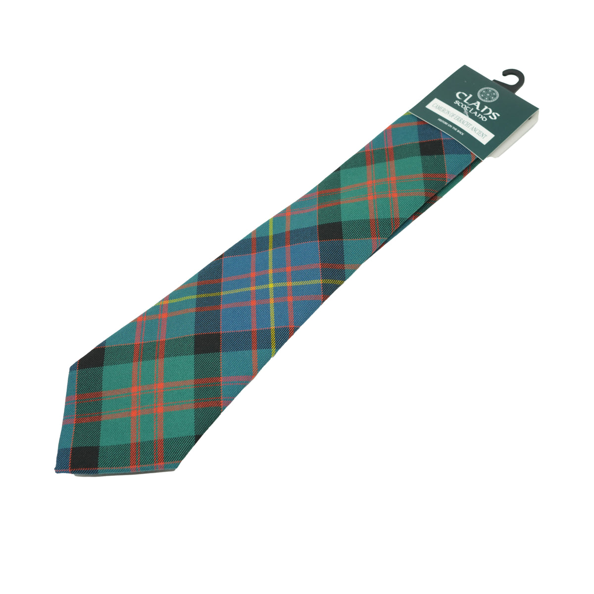 Traditional Scottish Clan Tartan Tie – Traditional Plaid Necktie - CAMERON OF ERRACHT ANCIENT