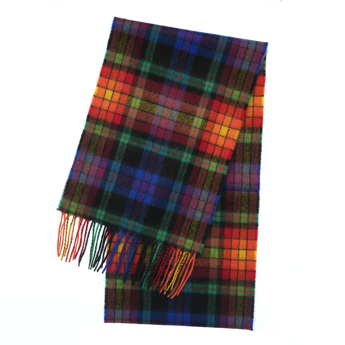 Tartan Weaving Mill 100% Pure Cashmere Scarf – Made in Scotland - LGBT