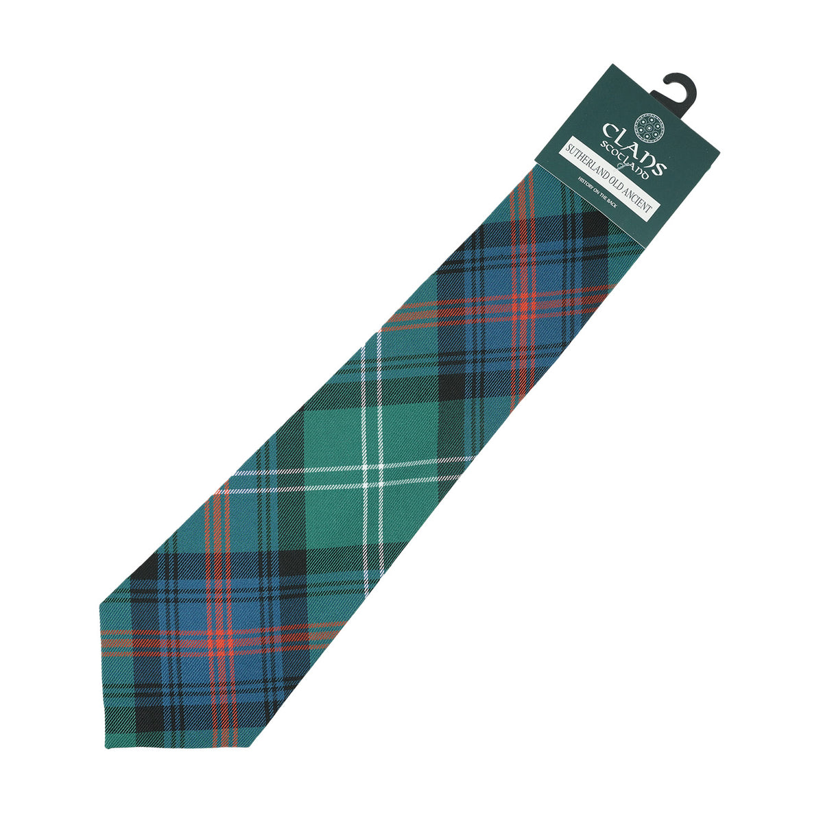Traditional Scottish Clan Tartan Tie – Traditional Plaid Necktie - SUTHERLAND OLD ANCIENT