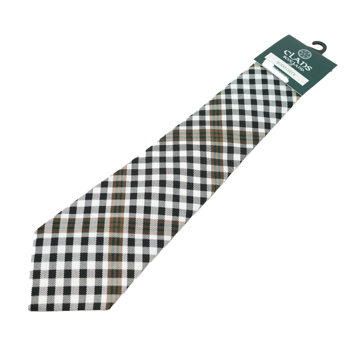 Traditional Scottish Clan Tartan Tie – Traditional Plaid Necktie - BURNS CHECK