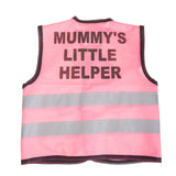 Hi Vis Vest Mummys Pink / English Mummys Little Helper