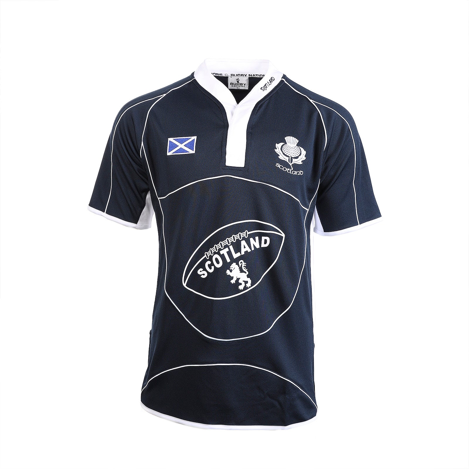 Gents S/S Cool Collar Rugby Shirt