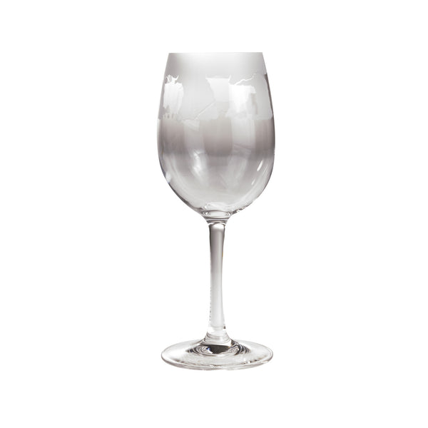 S38 Highland Cow Wine Glass 35Cl