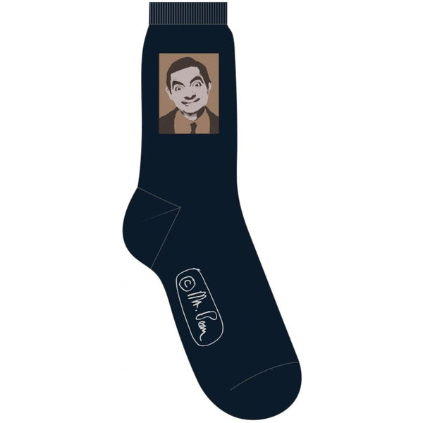 Mr Bean Face Socks