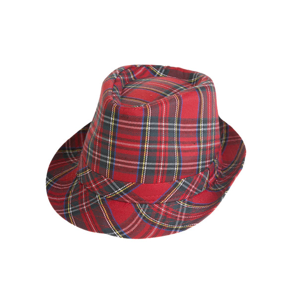 Tartan Trilby Hat