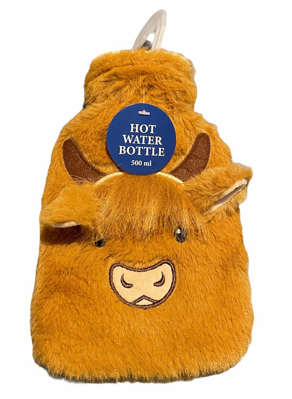 Hairy Cow Hot Water Bottle 500Ml