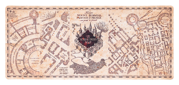 Harry Potter Marauders Map Xl Mouse Pad