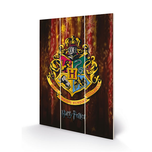 Harry Potter (Hogwarts Crest) Micro Wood